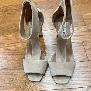 Jimmy Choo Beige Suede Heels